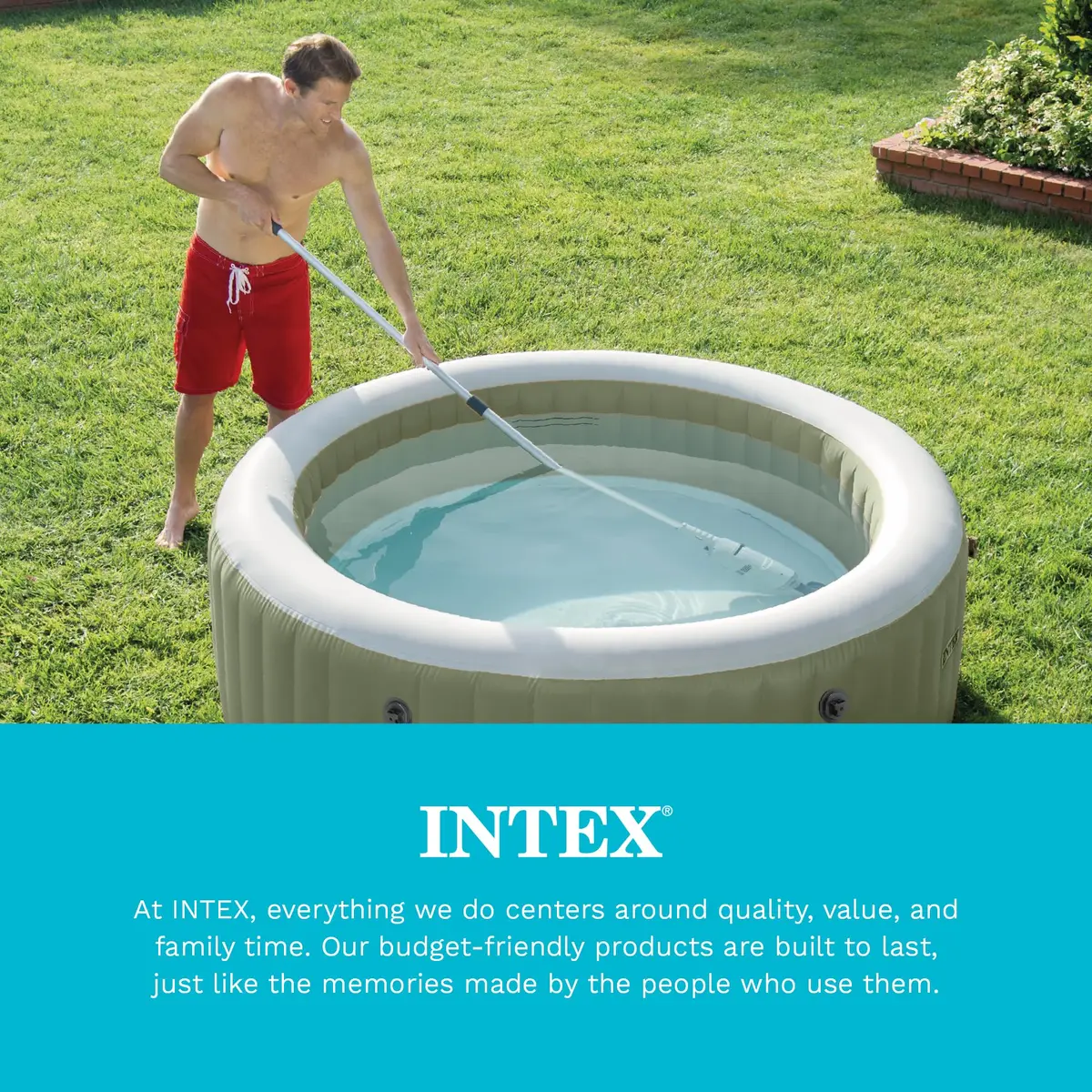 Intex 28620EP Rechargeable Handheld Pool Vacuum Cleaner with 94-inch Telescoping Pole | Cordless & Waterproof - view 8