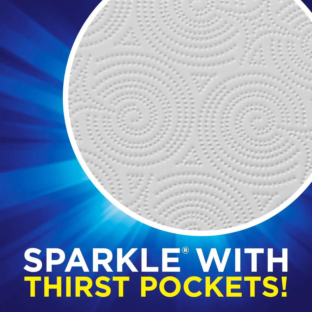 Sparkle Pick-A-Size Paper Towels, 6 Rolls = 11 Regular Rolls, 2-Ply Absorbent | Everyday Value Paper Towel With Full And Half Sheets - view 8