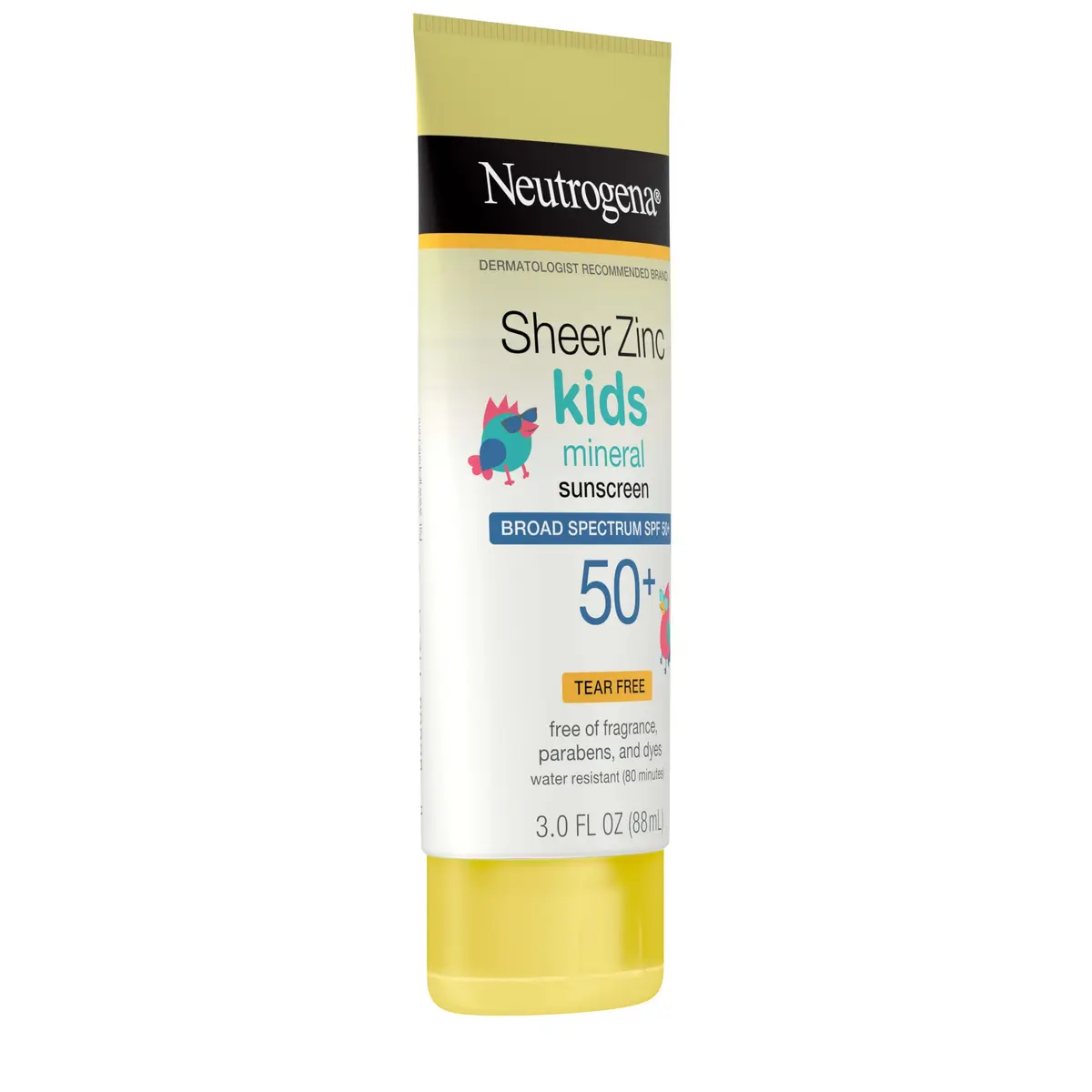 Neutrogena Sheer Zinc Kids Mineral Sunscreen Lotion SPF 50+ 89ml (3 fl oz) | Broad Spectrum UVA/UVB Protection - view 6