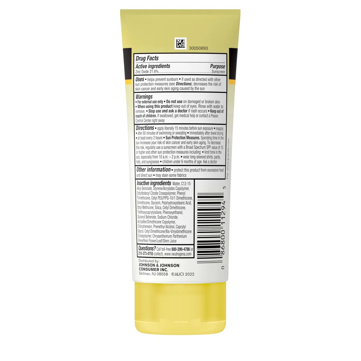 Neutrogena Sheer Zinc Kids Mineral Sunscreen Lotion SPF 50+ 89ml (3 fl oz) | Broad Spectrum UVA/UVB Protection - view 9