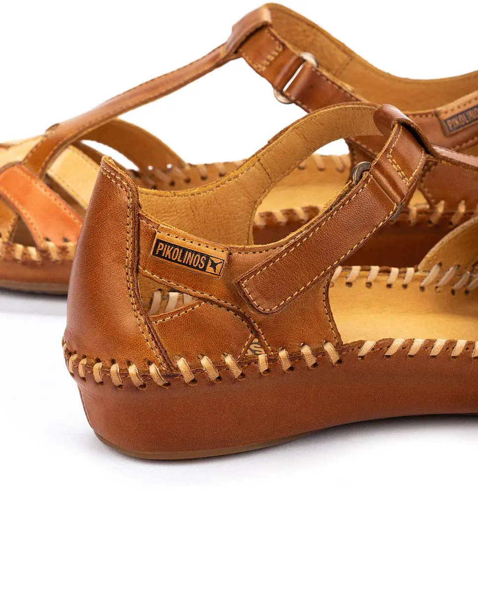 PIKOLINOS Puerto Vallarta Women's Semi-Closed Shoes 9-9.5 M US | Stylish 3cm Wedge, Leather Comfort - view 8