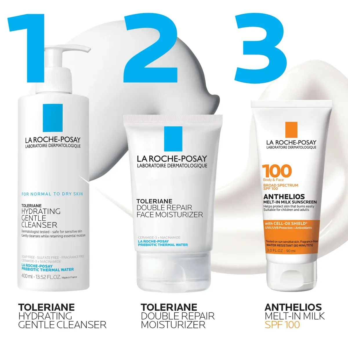 La Roche-Posay Anthelios Melt-In Milk SPF 100 Sunscreen 88ml (3 Fl Oz) | Broad Spectrum Protection for Sensitive Skin - view 5