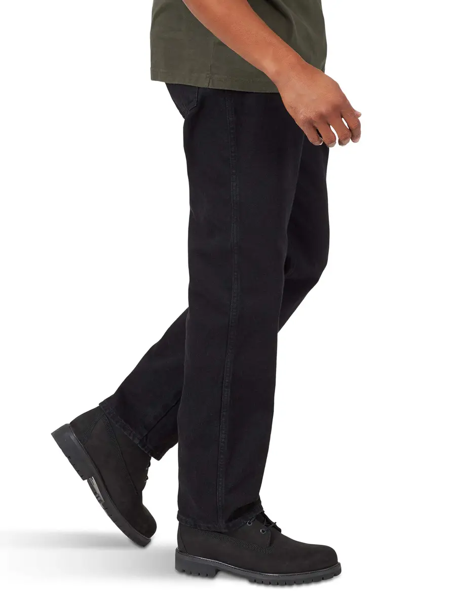 Rustler Men's Classic Relaxed Fit Jean, Black, 38W x 34L | Durable, Comfortable & Long-Lasting - view 2