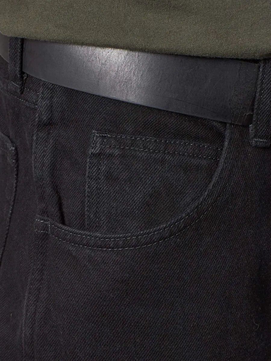 Rustler Men's Classic Relaxed Fit Jean, Black, 38W x 34L | Durable, Comfortable & Long-Lasting - view 3