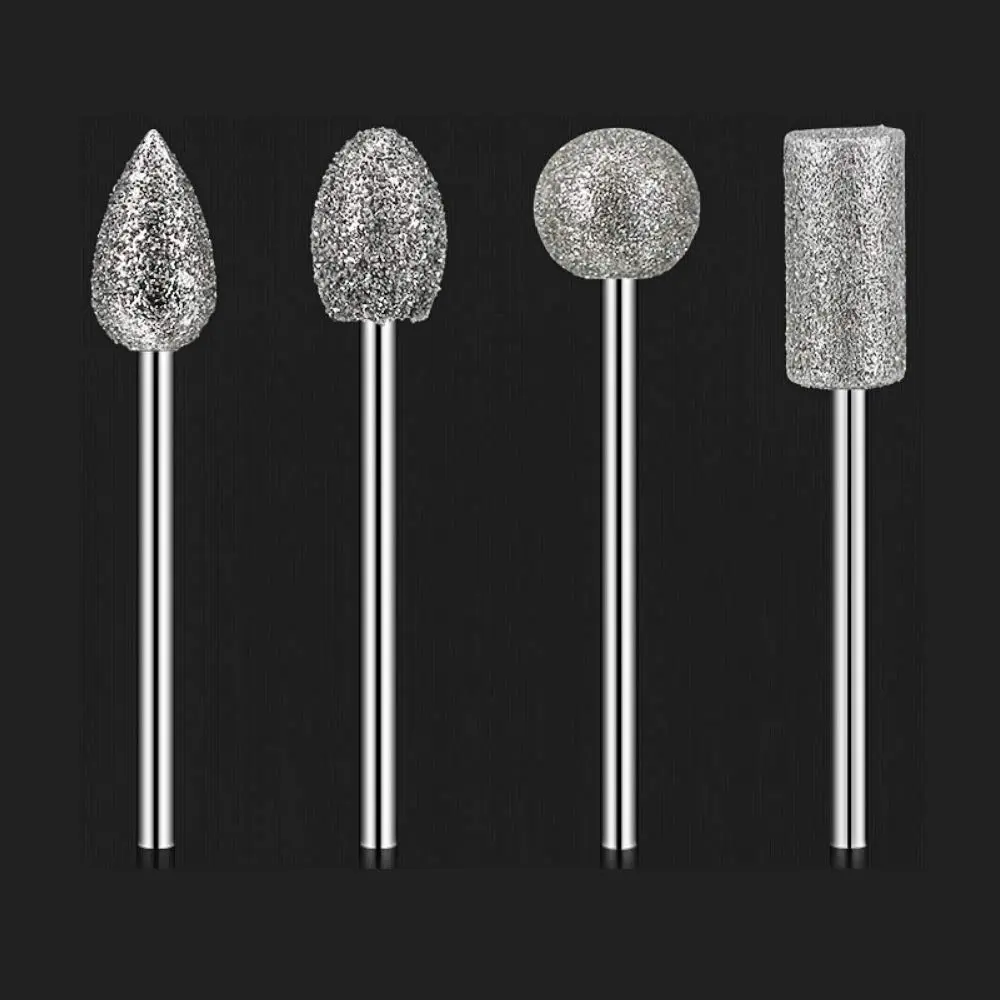 Lala Smill 1/4" Shank Diamond Coated Grinding Burr, 60 Grit | Durable Alloy & Diamond for Hard Materials - view 3