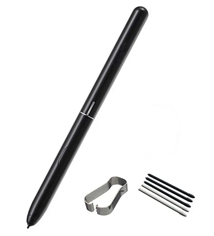 Sesyomr Galaxy Tab S4 Stylus Touch S Pen Replacement for Samsung Galaxy Tab S4 EJ-PT830B T835 T837 with OTG - C Type Adapter & Tips/Nibs (Black) - view 2