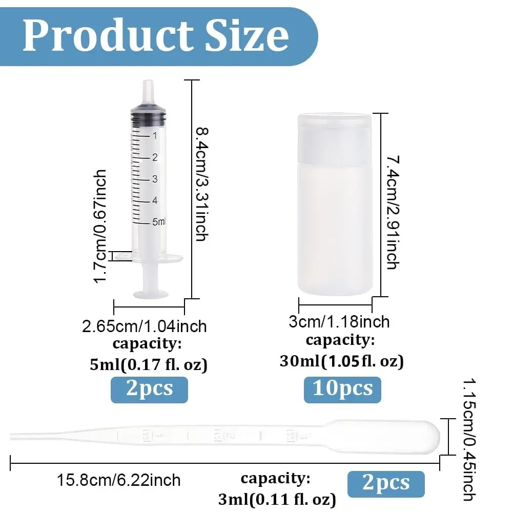 BENECREAT 10 Pack 30ml Travel Bottles | Refillable Plastic Squeeze Bottles for Makeup & Toiletries - view 2