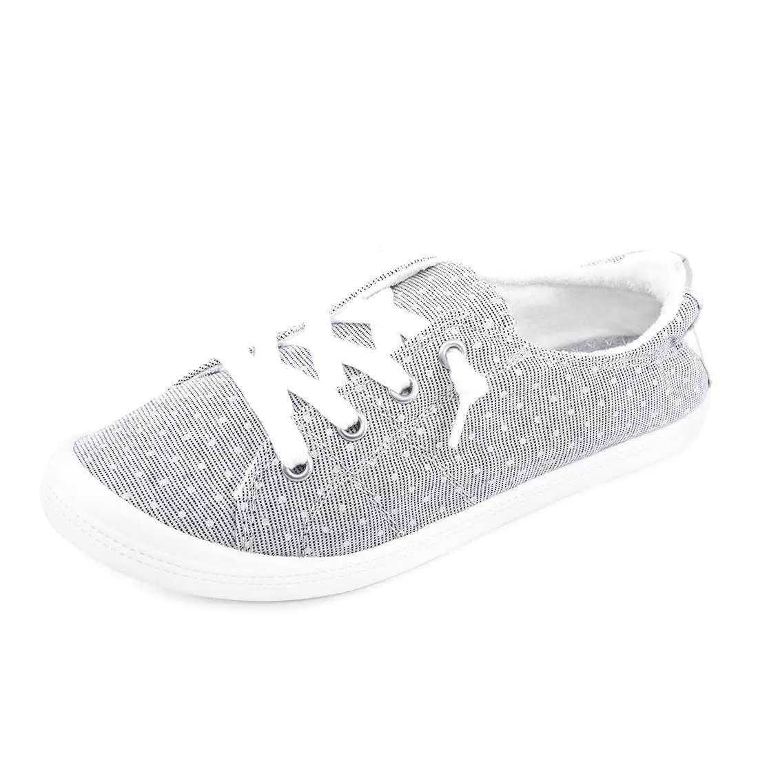 BENEKER Women's Low Top Canvas Sneakers with Polka Dots, Size 8 (US 8 / 25.4 cm) - main product image