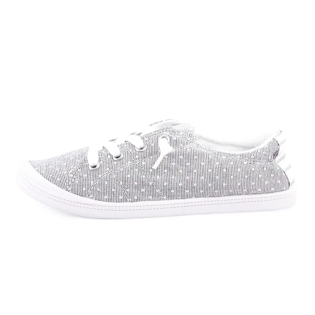 BENEKER Women's Low Top Canvas Sneakers with Polka Dots, Size 8 (US 8 / 25.4 cm) - view 5