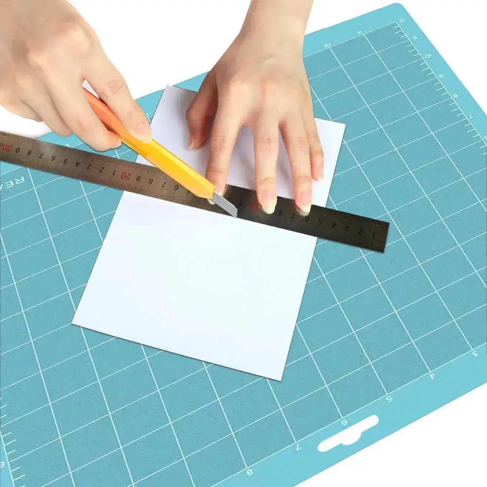 REALIKE 12x12 LightGrip Cutting Mat (3 Pack) | Gridded Adhesive Non-Slip Mat for Cricut Crafts - view 6