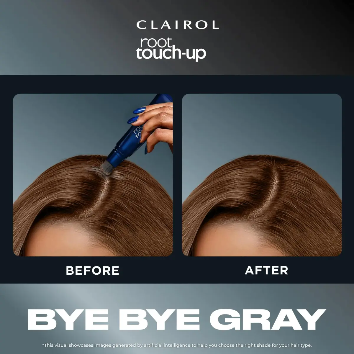 Clairol Root Touch-Up 5R Auburn Red Gel | 88.7 ml (3 Fl Oz) | Semi-Permanent Gray Coverage - view 3