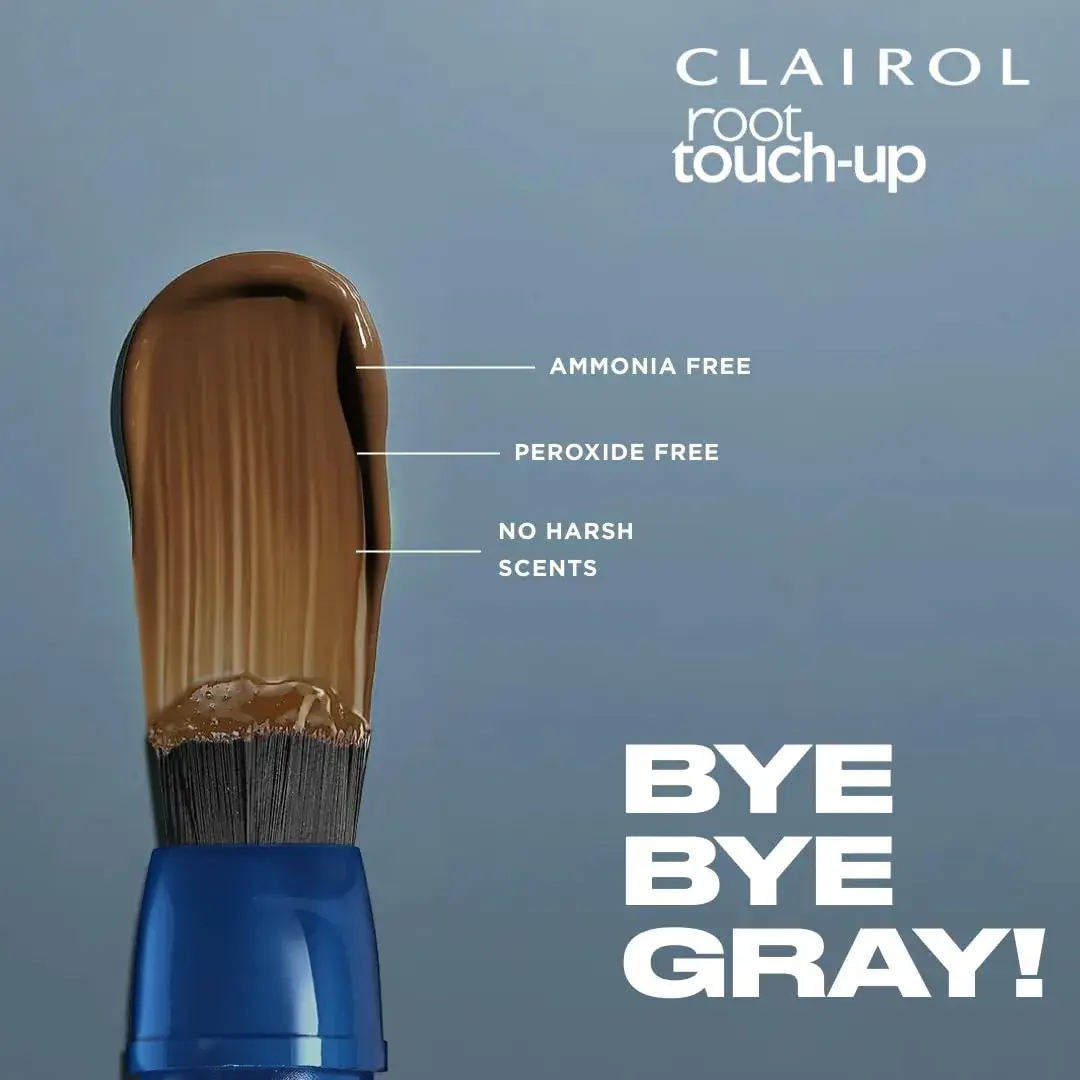Clairol Root Touch-Up Semi-Permanent Hair Color Blending Gel, 5 Medium Brown, 3 Fl Oz (90ml) | Blends Gray Hair for 10 Washes - view 5