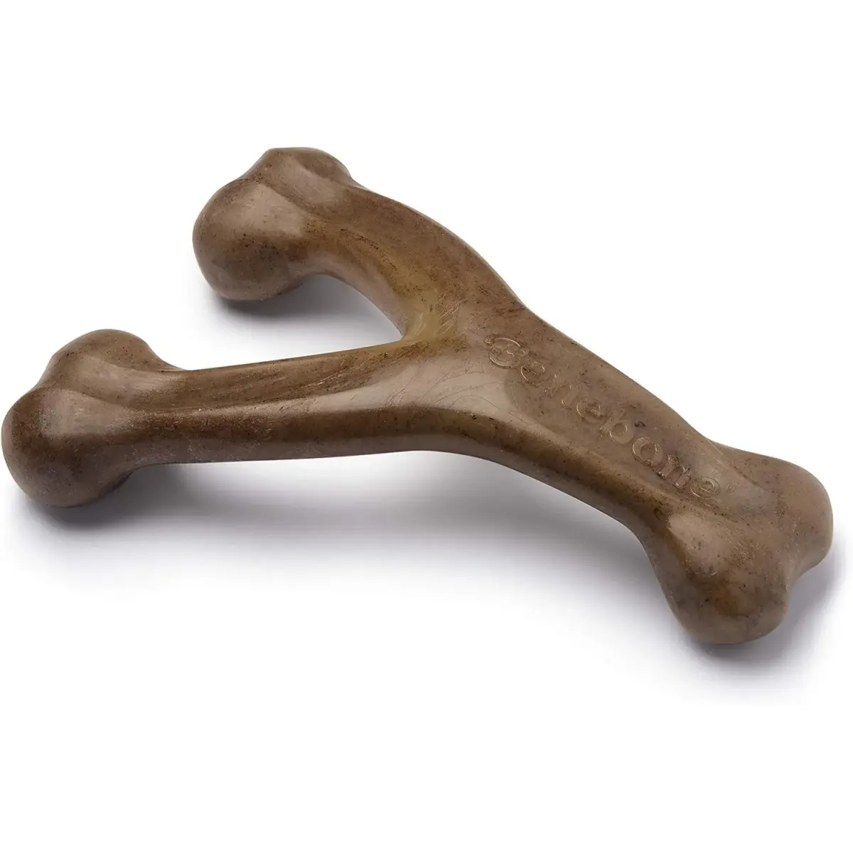 Benebone Wishbone Dog Chew Toy Giant Real Bacon Flavor | Durable Nylon Chew for Aggressive Chewers - main product image