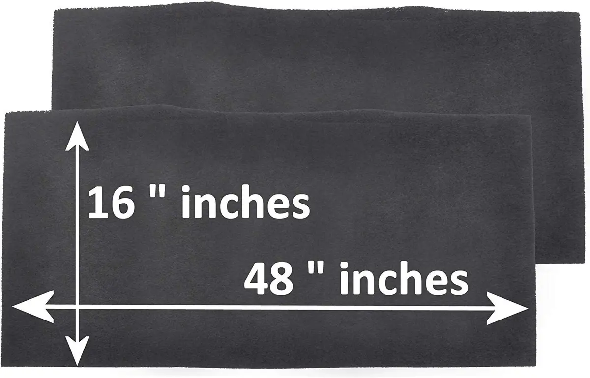 Breathe Naturally Universal Cut To Fit Activated Carbon Air Filter 16x48 | Premium USA Made Odor & Pollutant Filter - view 8