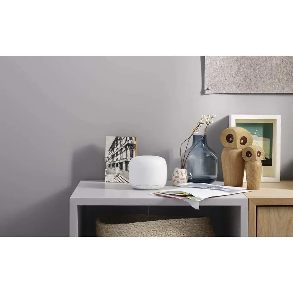 Google Nest Wifi Router - Mesh Wi-Fi System - 2 Pack | Covers 4400 sq ft, Handles 200 Devices - view 2