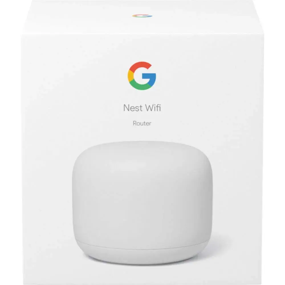 Google Nest Wifi - AC2200 Mesh WiFi System Router - 2200 Sq Ft Coverage (1 Pack) - view 3