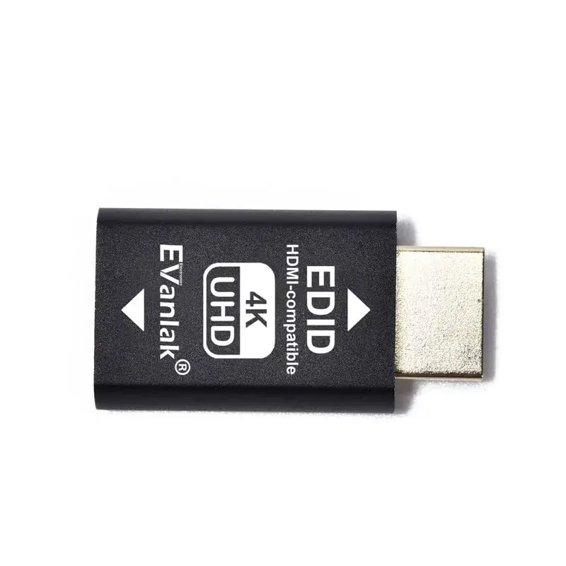 EVanlak E4K-3PCS 3rd Gen HDMI EDID Emulator Passthrough - 3 Pack - view 2