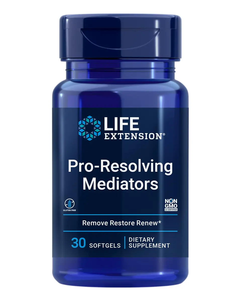 Life Extension Pro-Resolving Mediators 30 softgels | Supports Post-Inflammatory Response & Tissue Rejuvenation - main product image