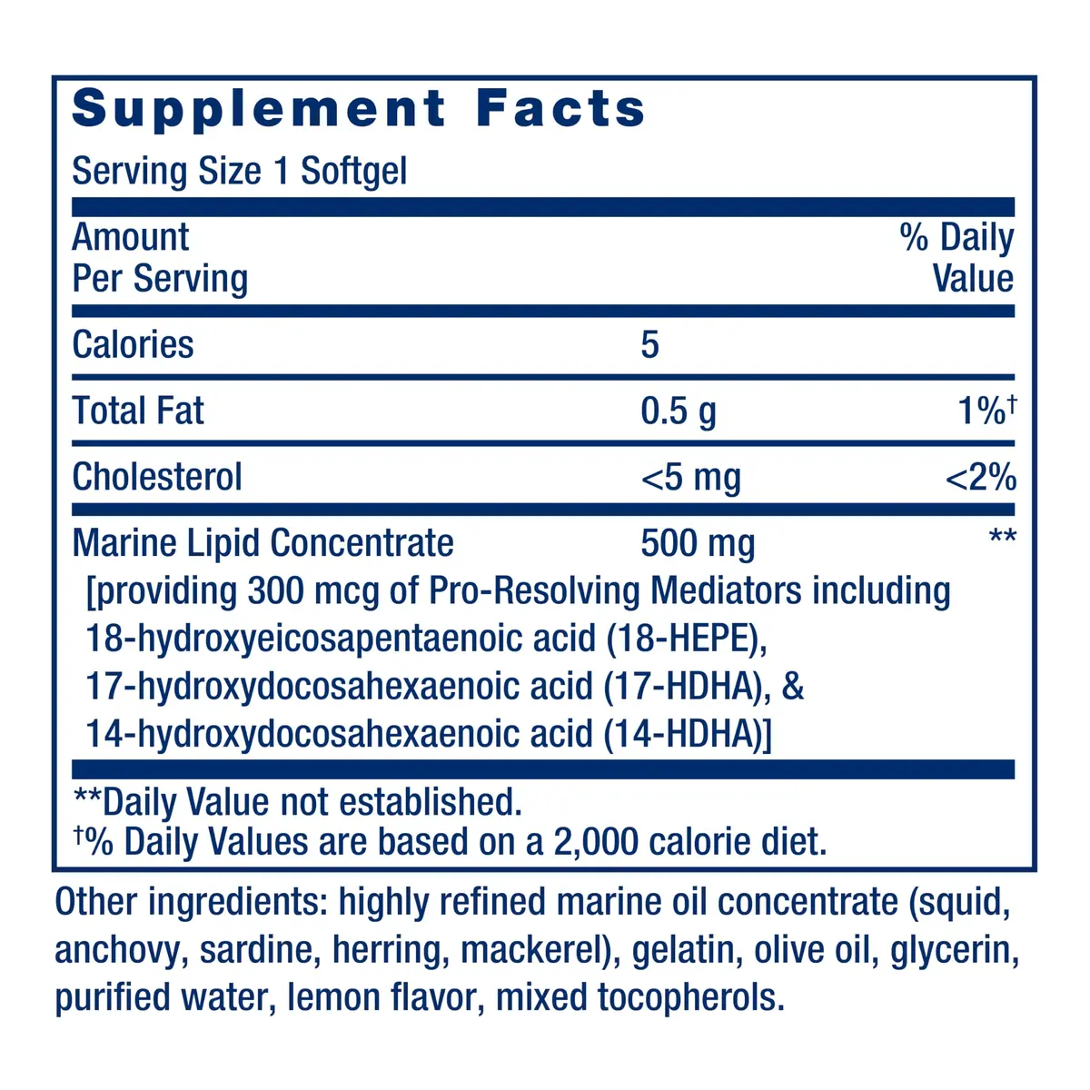 Life Extension Pro-Resolving Mediators 30 softgels | Supports Post-Inflammatory Response & Tissue Rejuvenation - view 2