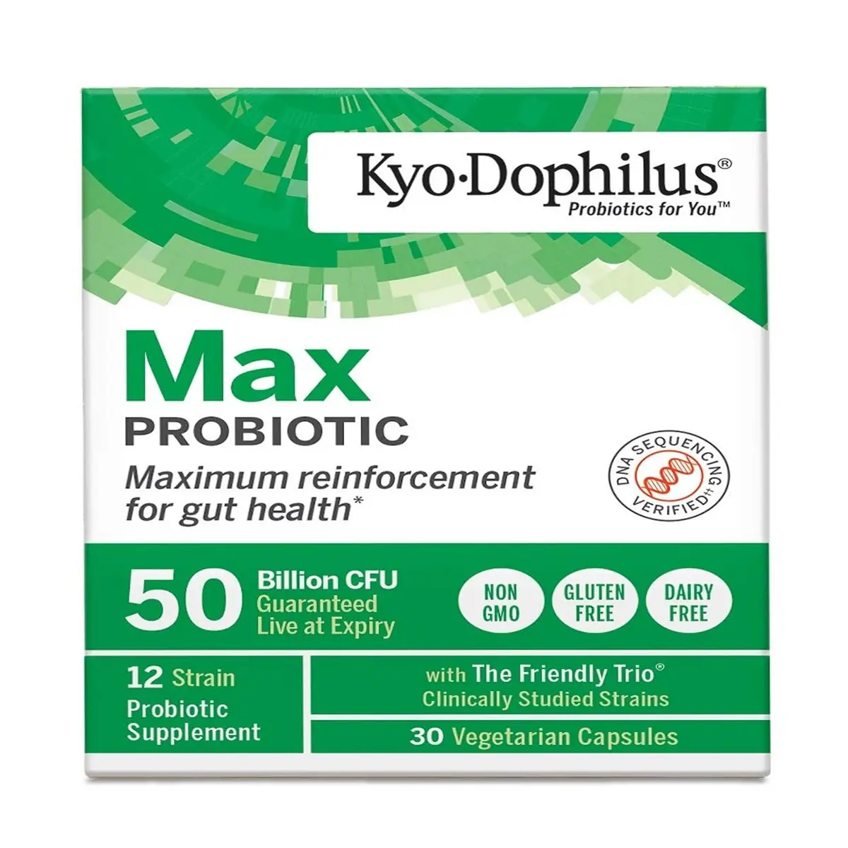 Kyo-Dophilus Probiotic Max 30 Count | 50 Billion CFU, Vegan, No Refrigeration - view 5