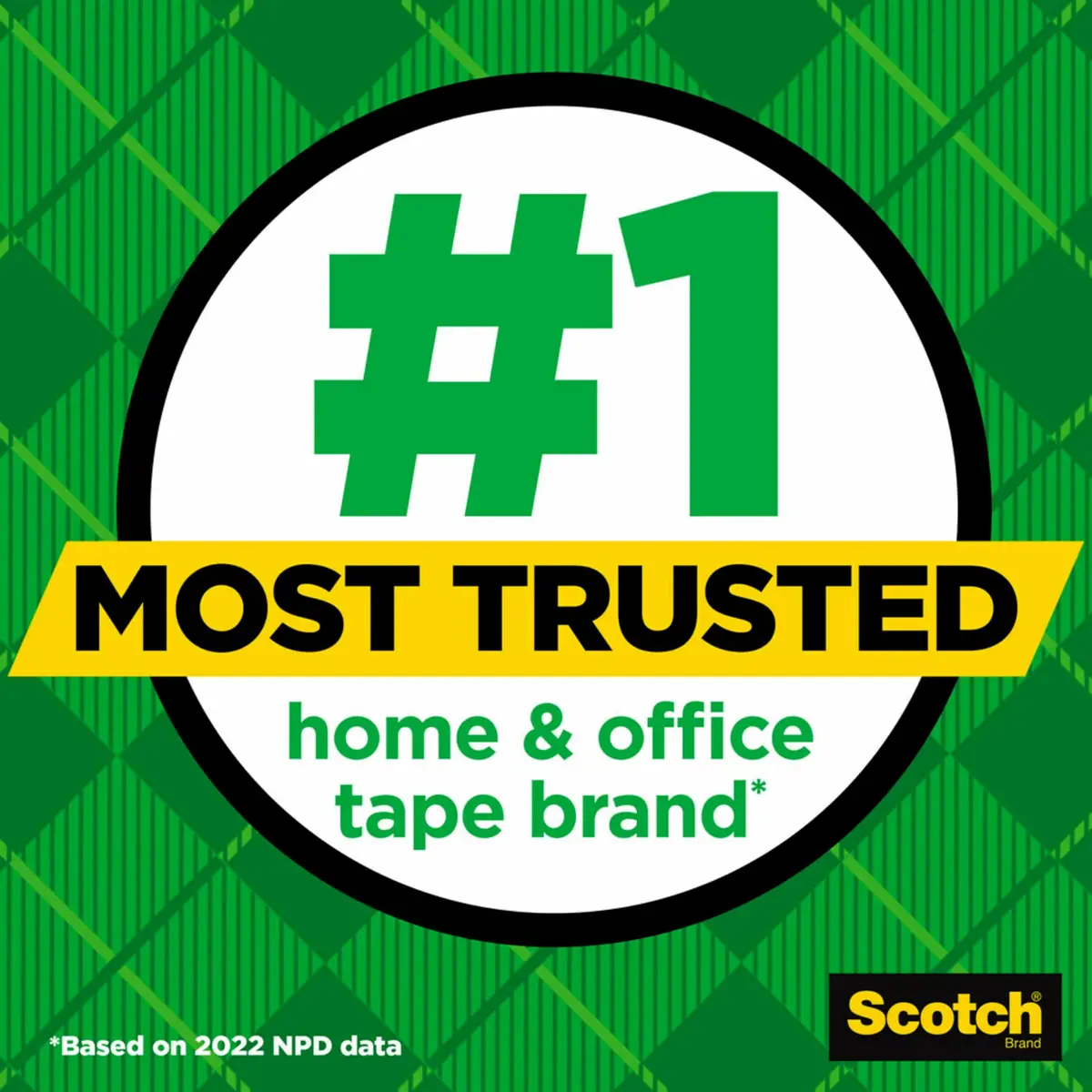 Scotch Desktop Tape Dispenser | Portable, Refillable, 1 Roll, 360° Rotation - view 3