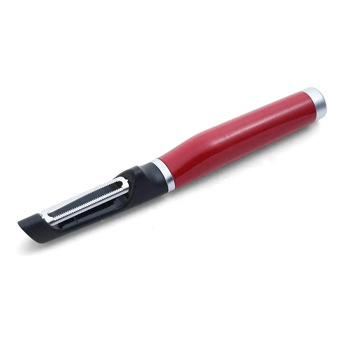 KitchenAid Gourmet Euro Peeler, 8.7-Inch, Red | Double-Edged Serrated Blade for Fruits & Vegetables - main product image