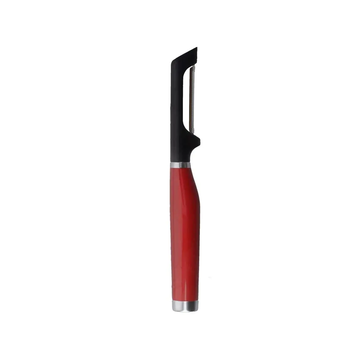 KitchenAid Gourmet Euro Peeler, 8.7-Inch, Red | Double-Edged Serrated Blade for Fruits & Vegetables - view 4