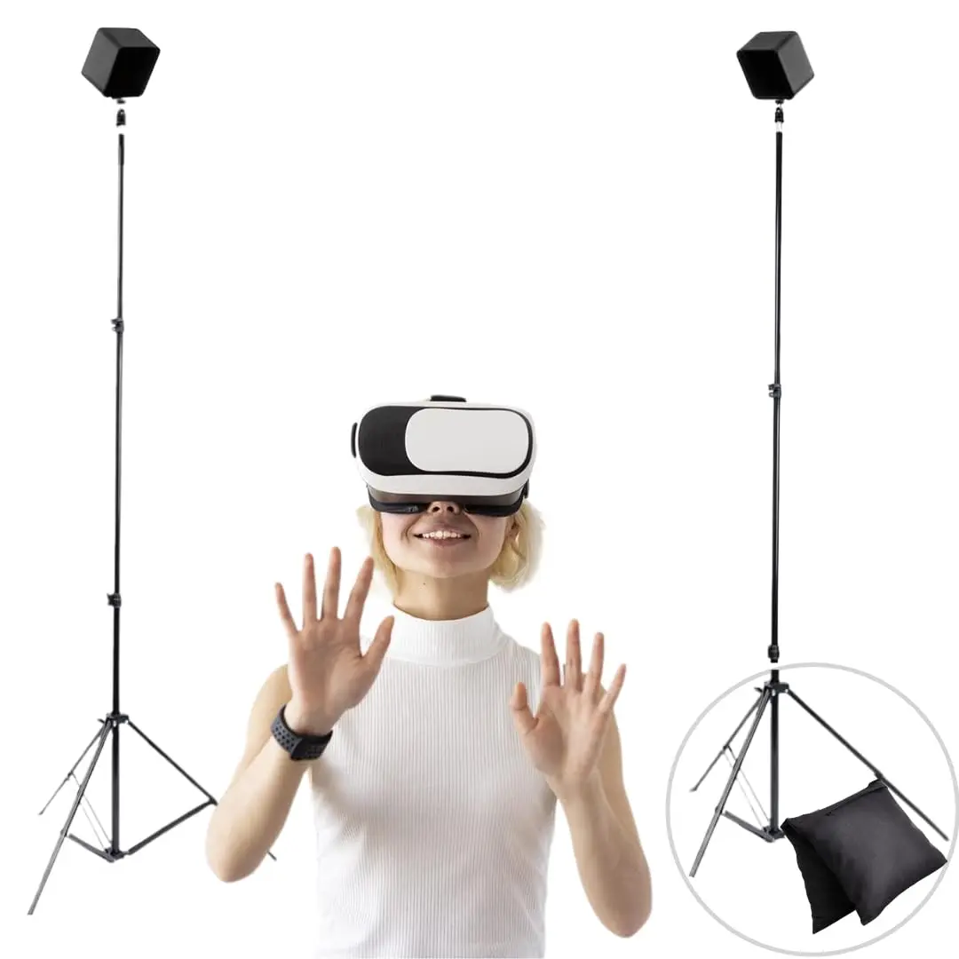 Skywin VR Tripod Stand for HTC Vive Base Station - 2 Adjustable Stands | Adjustable Height from 2'4" to 7'5" - main product image