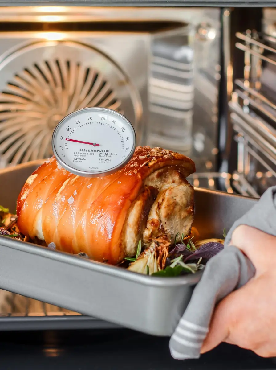 KitchenAid Leave-in Meat Thermometer | Stainless Steel, 120°F-200°F Range, Accurate & Durable - view 2