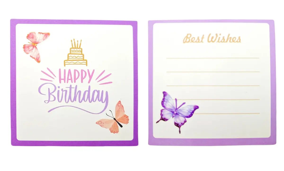 Akeydeco 3D Pop Up Birthday Cards 6.1*5.1inch | Laser Cut Happy Birthday Greeting Card for Mom, Wife, Sister, Friends - view 6
