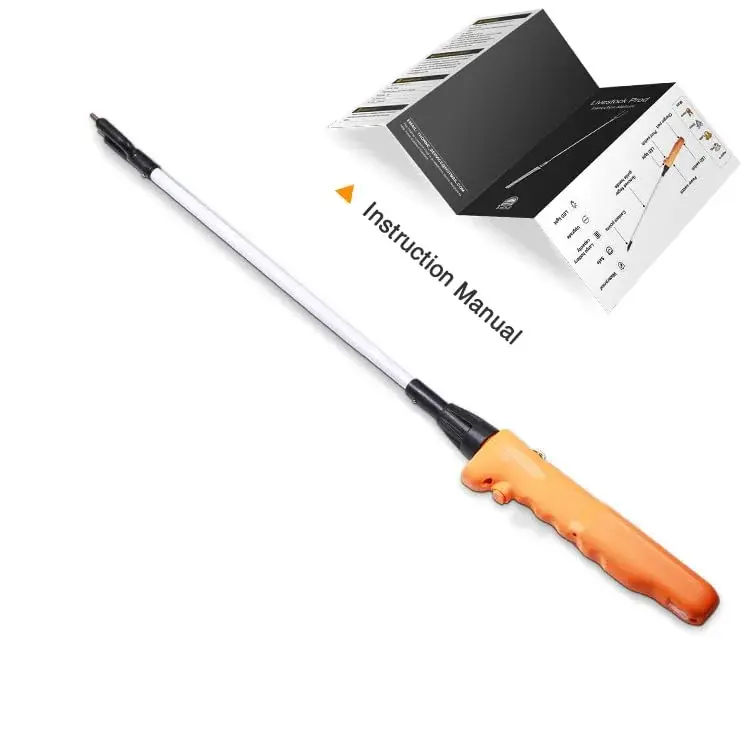 West Thorne Pro Livestock Prod 86cm (33.8in) with LED Light | Reliable Handling for Cattle, Pigs, Sheep - main product image