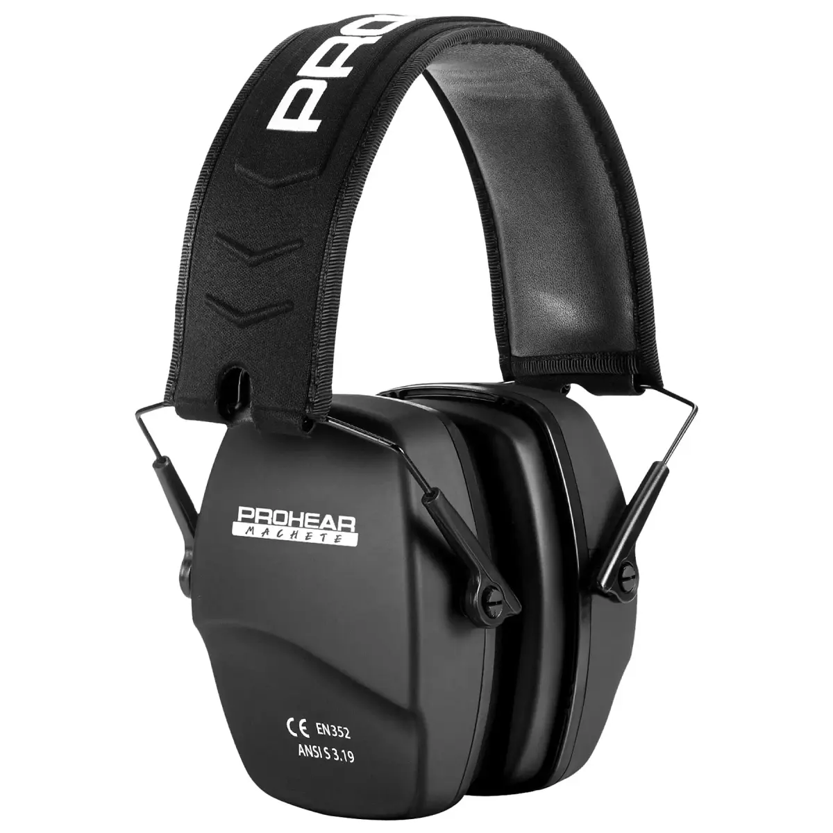 PROHEAR 016 Slim Passive Earmuffs NRR 26dB | Compact Foldable Hearing Protection for Shooting, Hunting, and Workshops - main product image