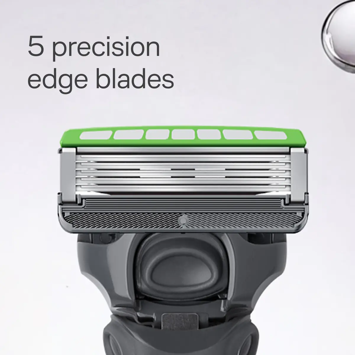Schick Hydro Sensitive 5-Blade Razor for Men, 1 Handle & 17 Refills | Sensitive Skin Comfort & Long-Lasting Blades - view 8