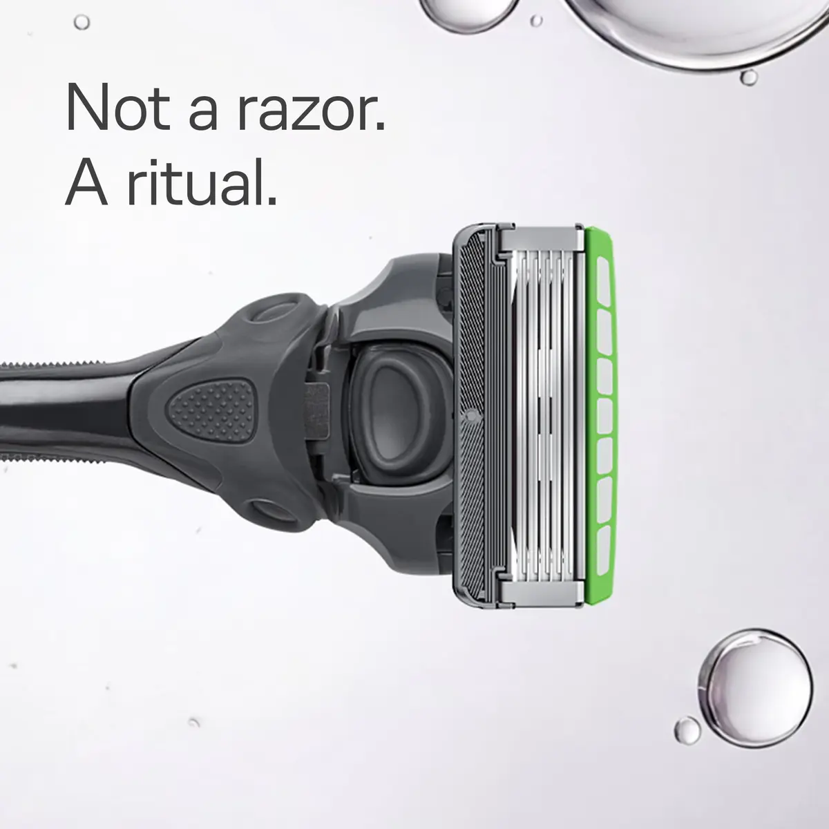 Schick Hydro Sensitive 5-Blade Razor for Men, 1 Handle & 17 Refills | Sensitive Skin Comfort & Long-Lasting Blades - view 3