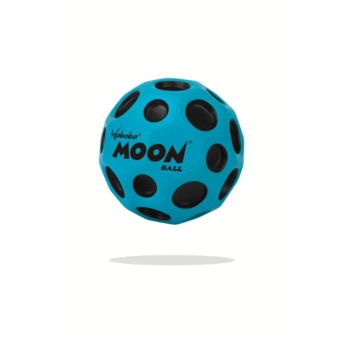Waboba Original Moon Ball Blue 6.5cm (2.56in) | Hyper Bouncy with Pop Sound - main product image