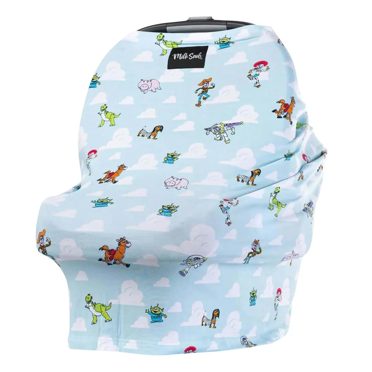 Milk Snob Original Disney Pixar Toy Story 5-in-1 Cover | Breathable Rayon-Blend for Car Seats, Nursing, Shopping Carts, High Chairs, Strollers - main product image