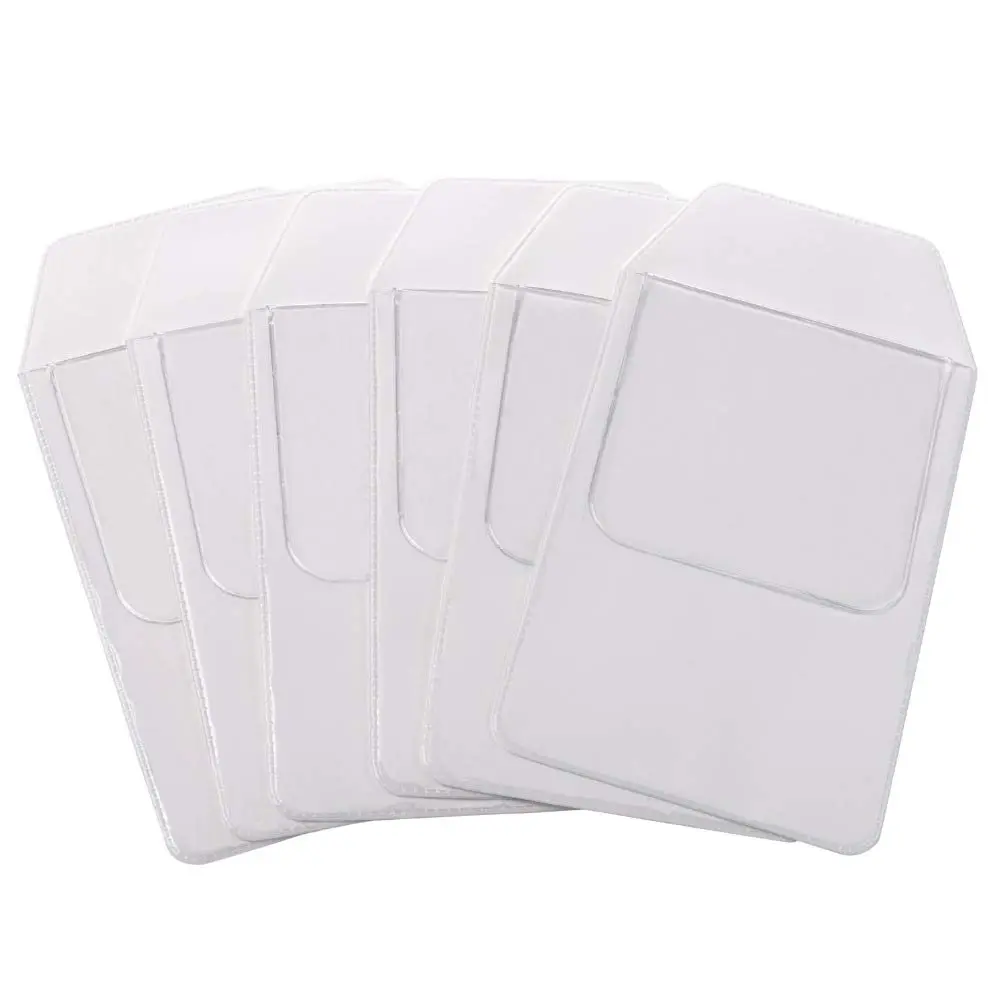 AKIRO White Pocket Protector 5pcs | PVC Garment Cover for Office & Hospital (15.6x8.5cm) - view 6