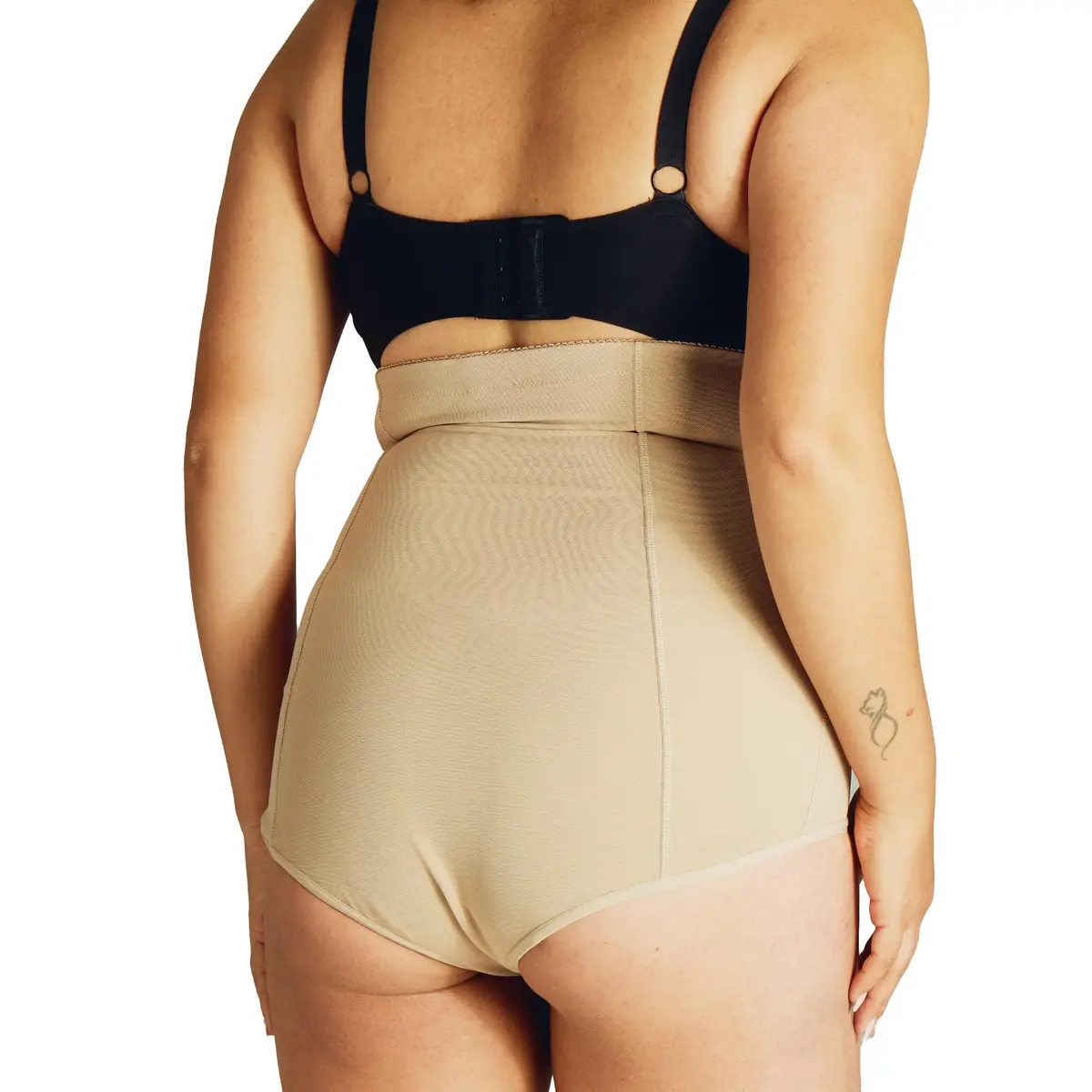 Belly Bandit Postpartum Sculpting Girdle | Support & Compress Belly, Waist & Hips, Pull-On Design, Small, Nude - view 3