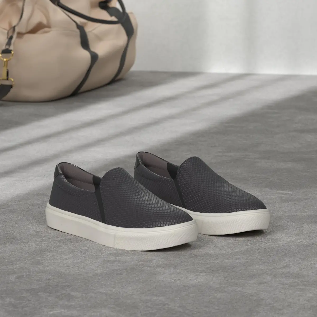 Dr. Scholl's SHOES Nova Slip On Sneakers Black 9 | Sustainable Comfort & Versatile Style - view 3