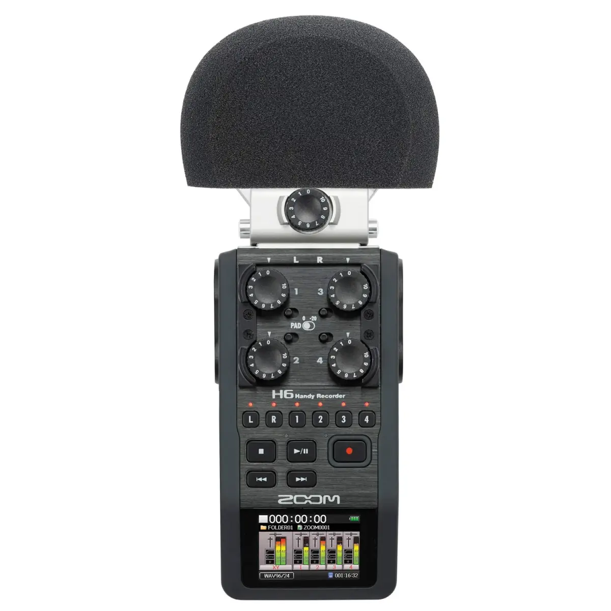YOUSHARES H6 Microphone Wind Foam Cover for Zoom H6 Recorder | Furry Windscreen for Clear Audio - view 4