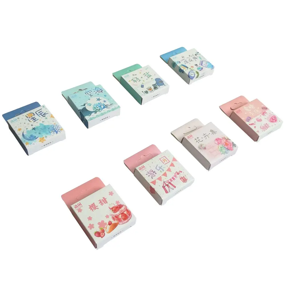 ZDOLAKIDS Sticker Decal Set 400pcs | Colorful Marine & Food Theme for Scrapbooking & Journaling - main product image