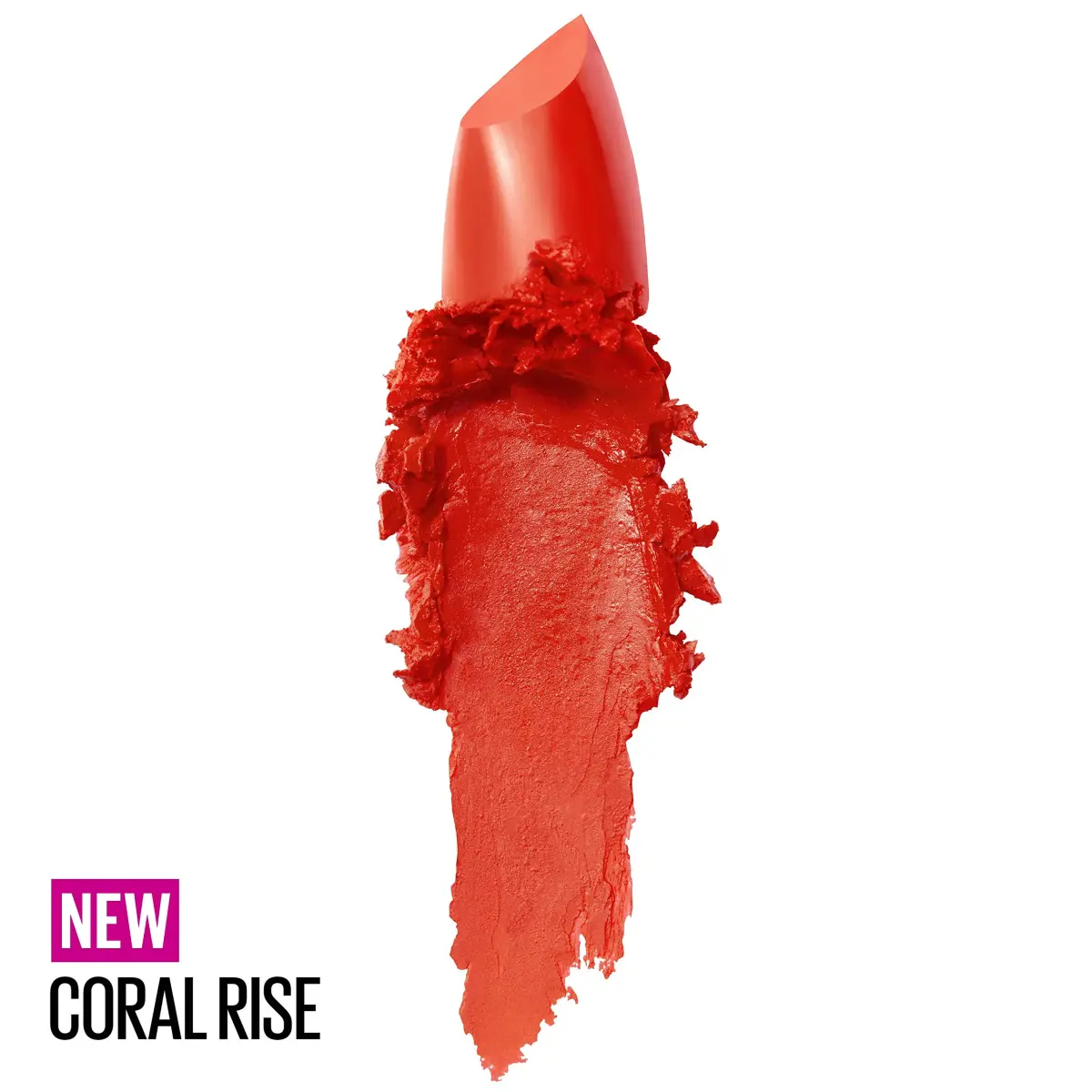 Maybelline Color Sensational Lipstick in Coral Rise - Creamy Hydrating Lip Color, 4g - view 2