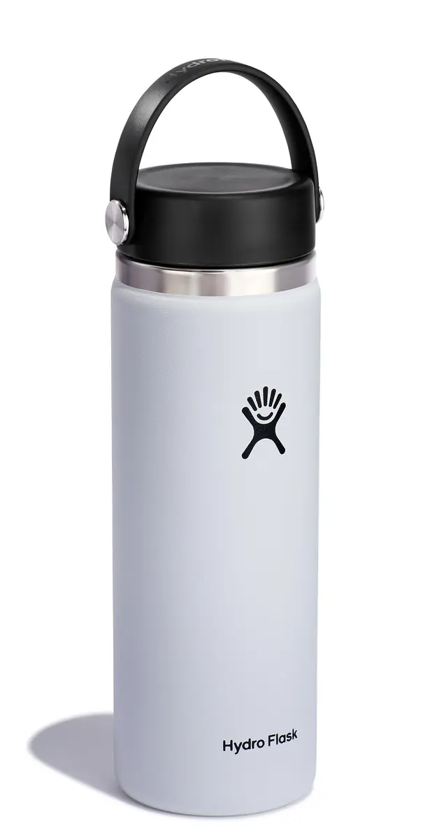 Hydro Flask Water Bottle - Insulated Stainless Steel - Wide Mouth Flex Lid, Non Spill, Leakproof in 20 Oz | Keeps Drinks Cold 24 Hrs & Hot 12 Hrs - view 2