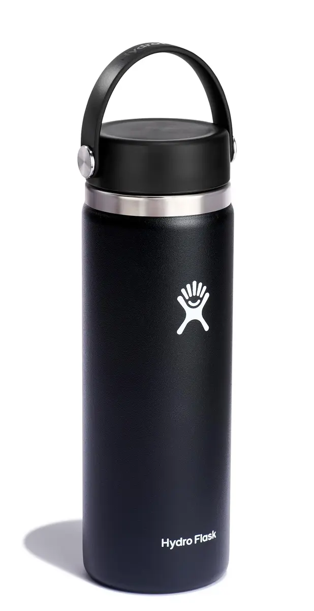 Hydro Flask Water Bottle - Insulated Stainless Steel - Wide Mouth Flex Lid, Non Spill, Leakproof in 20 Oz - view 2