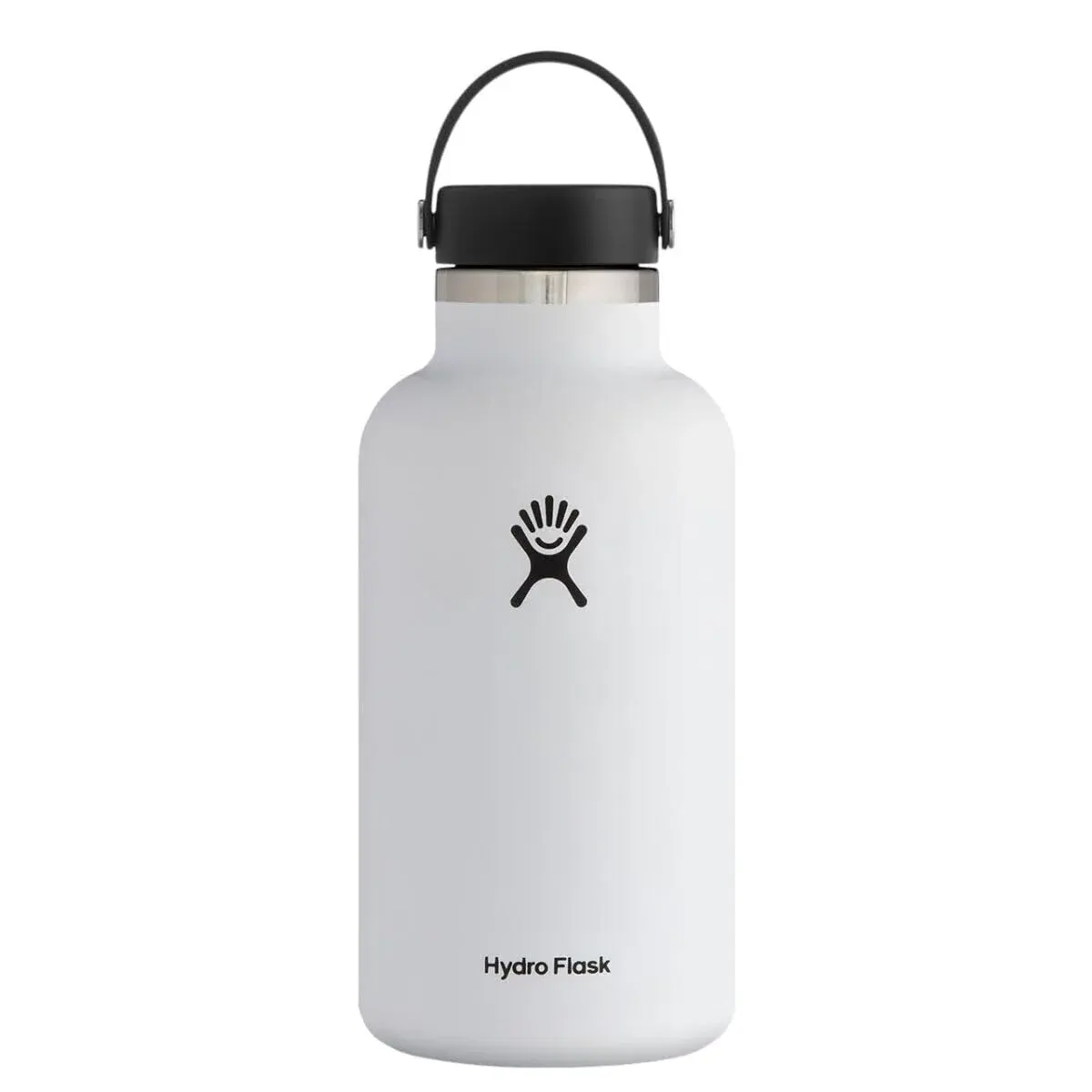 Hydro Flask 64 Oz Wide Mouth White Insulated Stainless Steel Water Bottle - main product image
