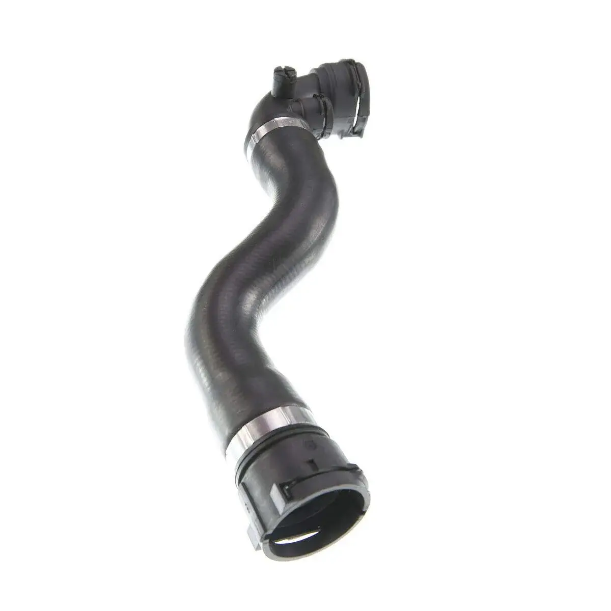 YHTAUTO Upper Radiator Coolant Hose Pipe for BMW X3 E83 2004-2006 2.5L/3.0L Petrol | 41.5cm (16.3in) Reinforced Rubber - view 2