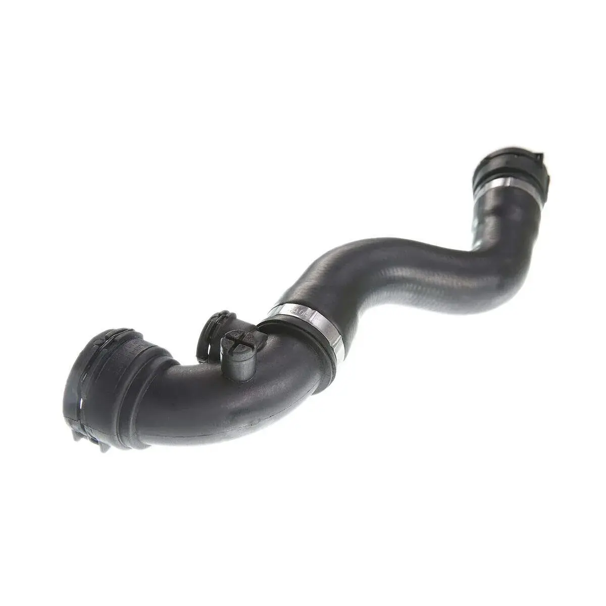 YHTAUTO Upper Radiator Coolant Hose Pipe for BMW X3 E83 2004-2006 2.5L/3.0L Petrol | 41.5cm (16.3in) Reinforced Rubber - view 4