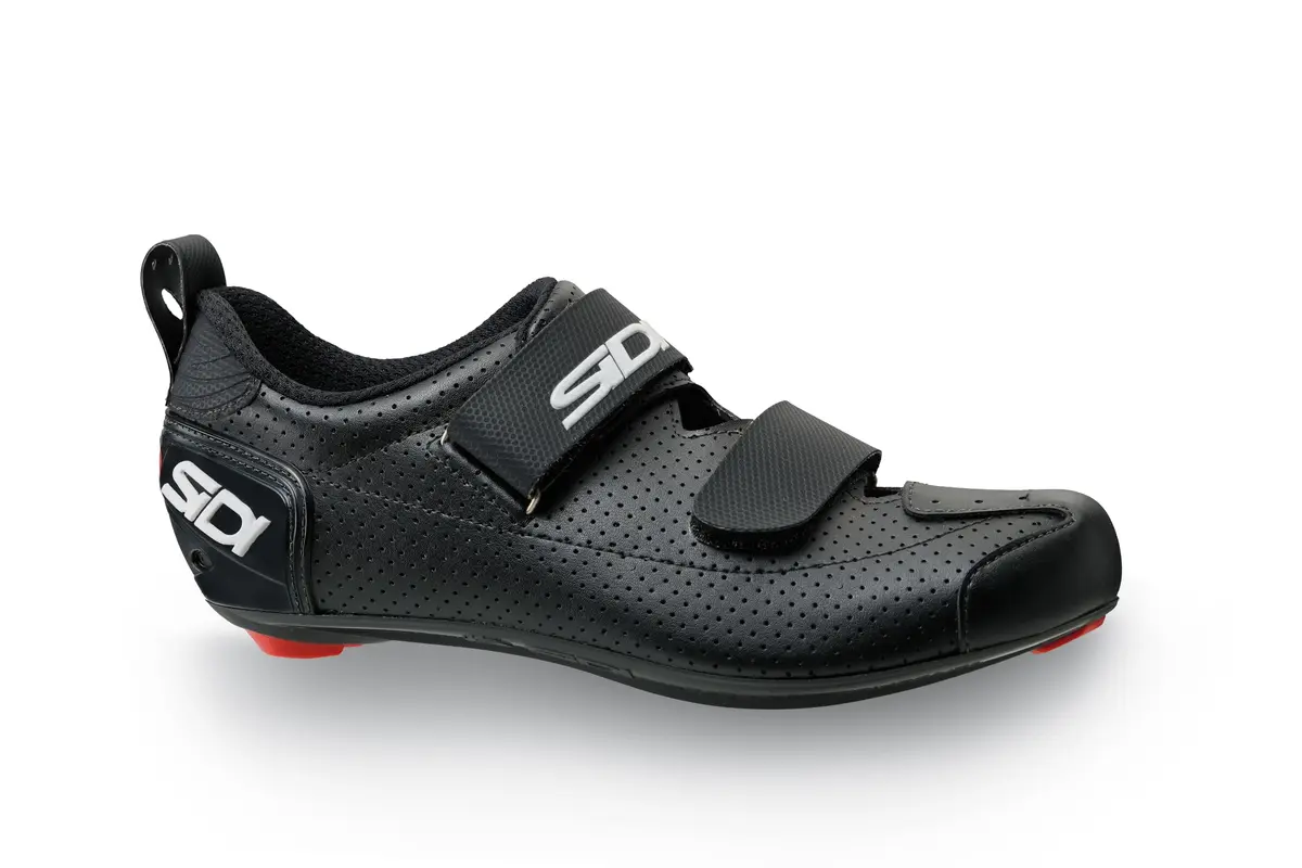 Sidi T-5 Air Tri Shoes - Men's, Black/Black, 42.5 | Carbon Composite Sole for Triathlon Performance - main product image