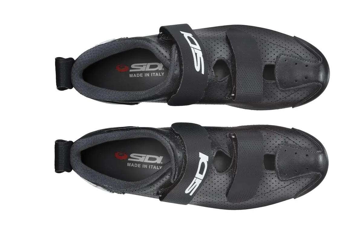 Sidi T-5 Air Tri Shoes - Men's, Black/Black, 42.5 | Carbon Composite Sole for Triathlon Performance - view 5