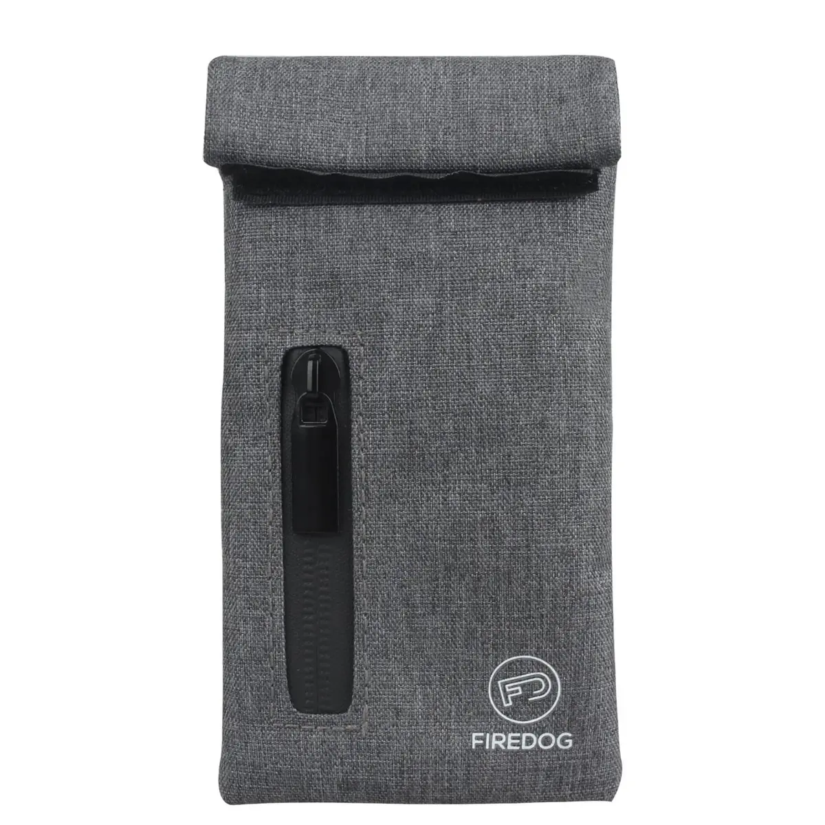 FIREDOG Smell Proof Bag 18 cm (7 in) x 7.5 cm (3 in) Gray | Odor-Absorbing Travel Pouch for Discreet Storage - main product image